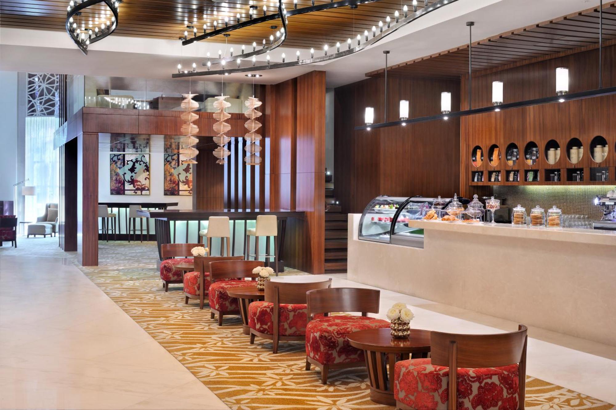 Marriott Executive Apartments Al Jaddaf, Dubai Dış mekan fotoğraf The Lounge at the airport